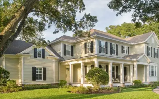 Custom Home located in Golf View, South Tampa