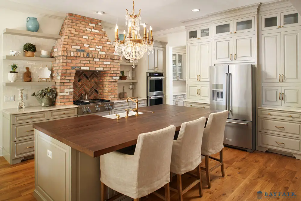 Award Winning Kitchen Design in a South Tampa Custom Home by Bayfair Custom Homes
